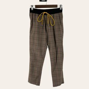 Christos New York Brown‎ Plaid Pants